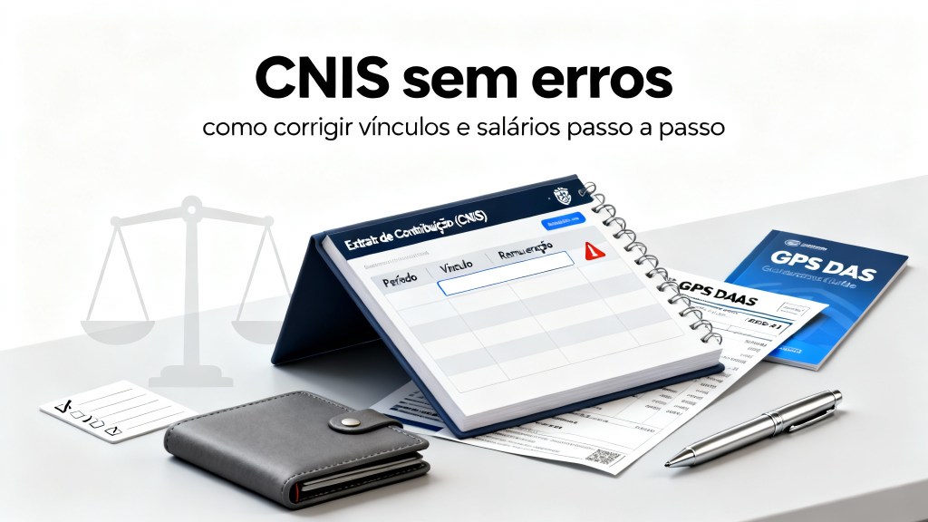 CNIS sem erros: como corrigir vínculos e salários passo a&nbsp;passo